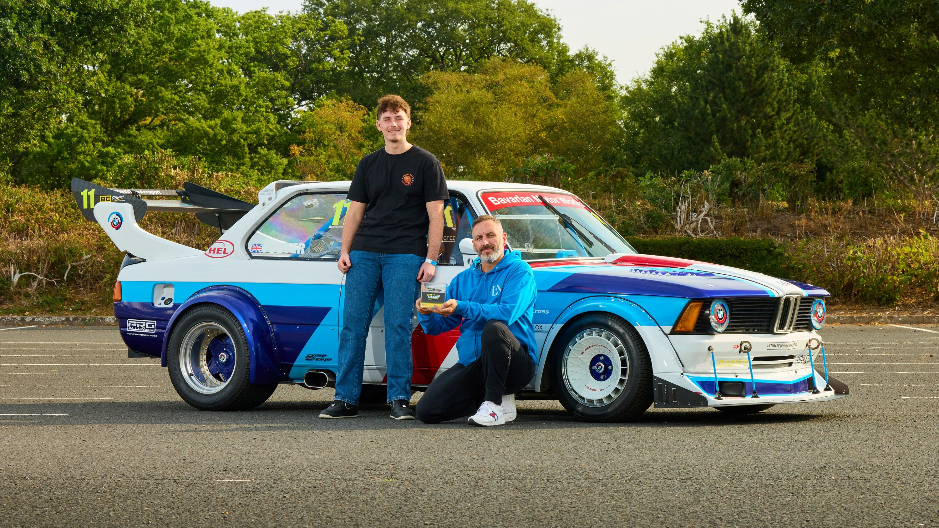 This father and son's custom BMW 3 Series has won the Hot Wheels